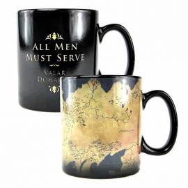 Taza térmica mapa Westeros - Juego de tronos