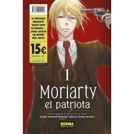 Pack Iniciación Moriarty El Patriota 1 y 2 Pack Iniciación Moriarty El Patriota 1 y 2
