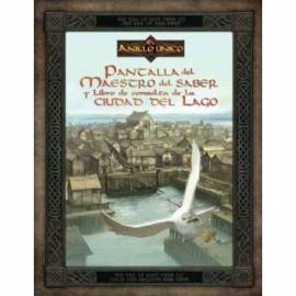 Pantalla del Maestro del Saber y Libro de consulta de la Ciudad del Lago - Juego de Rol