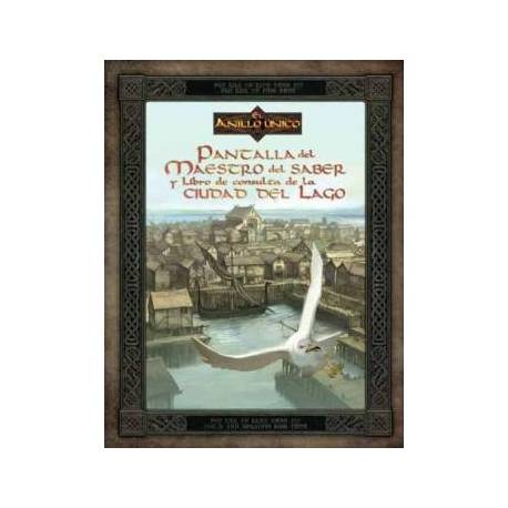 Pantalla del Maestro del Saber y Libro de consulta de la Ciudad del Lago - Juego de Rol