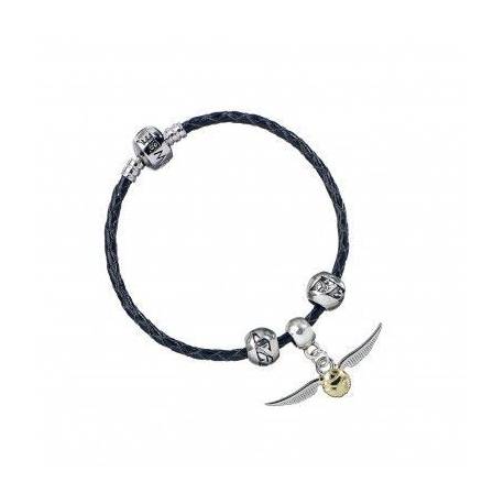 Pulsera Charms Cuero Quidditch Set - Harry Potter Pulsera Charms Cuero Quidditch Set - Harry Potter