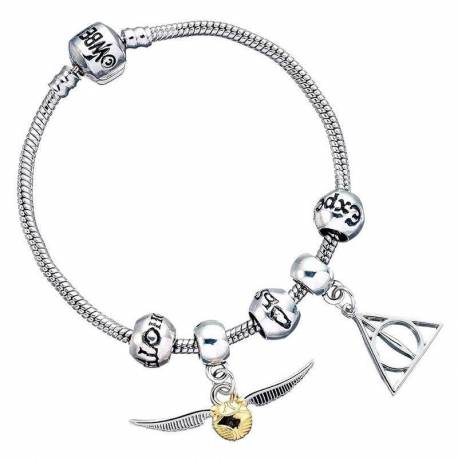 Pulsera Charms Plateada - Harry Potter Pulsera Charms Plateada - Harry Potter