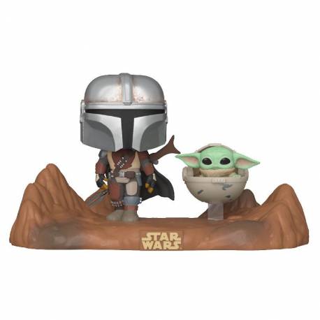 Funko Pop! The Mandalorian with The Child - TV Moment Funko Pop! The Mandalorian with The Child - TV Moment
