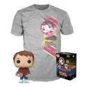 Funko Pop! & Tee - Marty - Regreso al Futuro - Exclusive 10cm