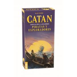 Catan Piratas y Exploradores Ampliación 5-6 Jugadores - Juego de Mesa