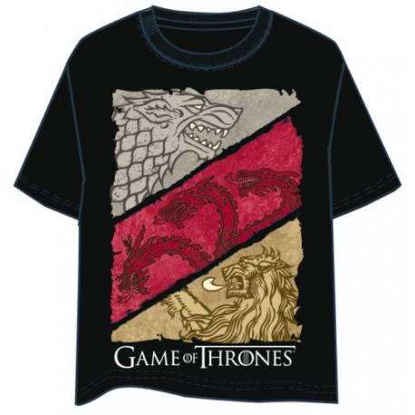 Camiseta Casas - Juego de Tronos Camiseta Casas - Juego de Tronos
