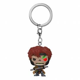 Funko Pop! Llavero Zombie Gambit - Marvel