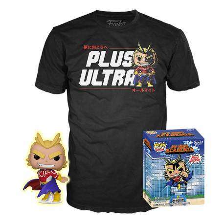 Funko Pop! & Tee - All Might - My Hero Academia - Exclusive 10cm
