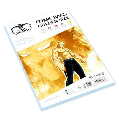 Ultimate Guard Bolsas Comics Golden Size 100 uds Ultimate Guard Bolsas Comics Golden Size 100 uds