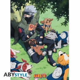 Poster Naruto - "Kakashi Dogs"