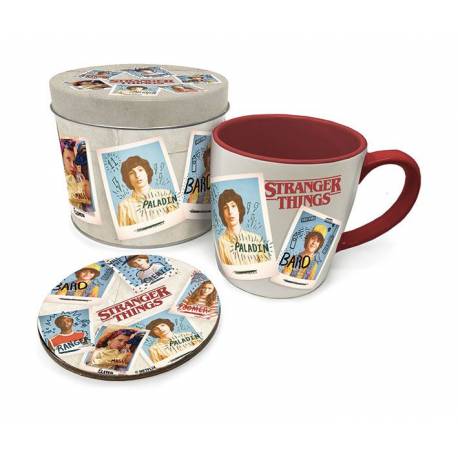 Taza + Posavasos Stranger Things