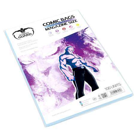 Ultimate Guard Bolsas Comics Magazine Size 100 uds