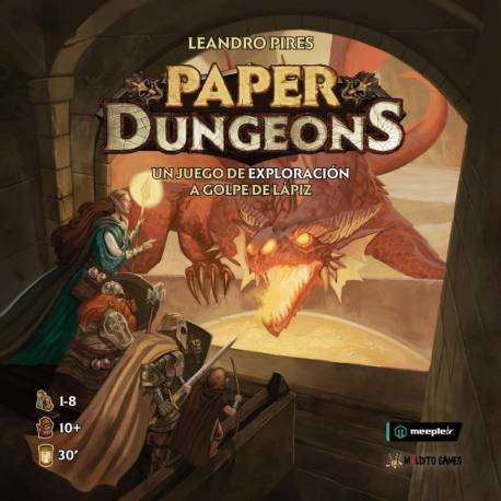 Paper Dungeons - Juego de Mesa