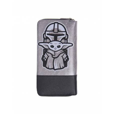 Cartera Tarjetero Piel Sintética - Star Wars The Mandalorian Cartera Tarjetero Piel Sintética - Star Wars The Mandalorian