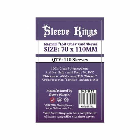 Fundas Sleeve Kings Tamaño Magnum Lost Cities - 70 x 110 mm