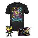 Funko Pop! & Tee - Venom Blacklight - Exclusive 10cm