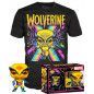 Funko Pop! & Tee - Wolverine - Lobezno Blacklight - Exclusive 10cm Funko Pop! & Tee - Wolverine - Lobezno Blacklight - Exclusive 10cm