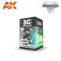 Green Plasma and Glowing Effects Wargame Color Set - Pintura AK Interactive