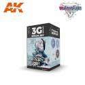 Frozen Flesh Wargame Color Set - Pintura AK Interactive