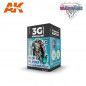 Blue Plasma and Glowing Effects Wargame Color Set - Pintura AK Interactive Blue Plasma and Glowing Effects Wargame Color Set - Pintura AK Interactive