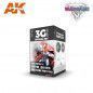 Non Metallic Metal Silver Wargame Color Set - Pintura AK Interactive
