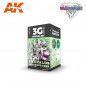 Emeralds and Green Gems Wargame Color Set - Pintura AK Interactive