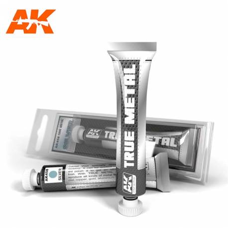 True Metal Silver - Pintura AK Interactive