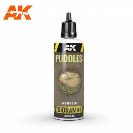 Charcos 60 ml Puddles Textura - Pintura AK Interactive