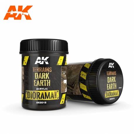 Dark Earth 250 ml Terrains Textura - Pintura AK Interactive