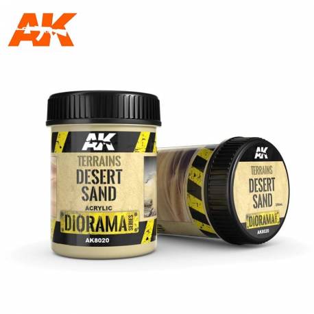 Desert Sand 250 ml Terrains Textura - Pintura AK Interactive Desert Sand 250 ml Terrains Textura - Pintura AK Interactive