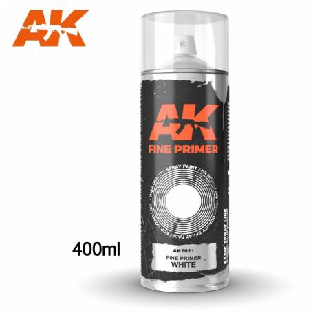 Spray Imprimación Blanco - White Primer Spray - AK Interactive Spray Imprimación Blanco - White Primer Spray - AK Interactive