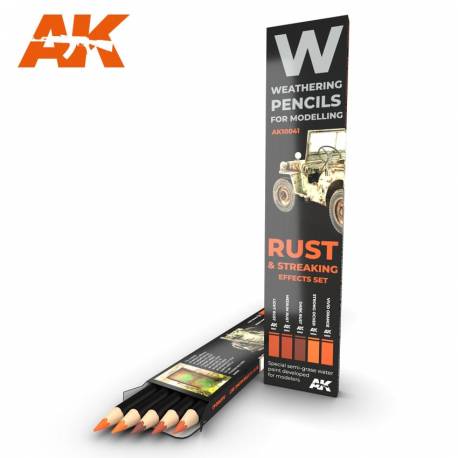 Rust & Streaking Effect Set - AK Interactive Rust & Streaking Effect Set - AK Interactive