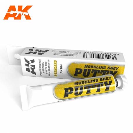 Masilla Modelismo Gris - Modeling Grey Putty - AK Interactive