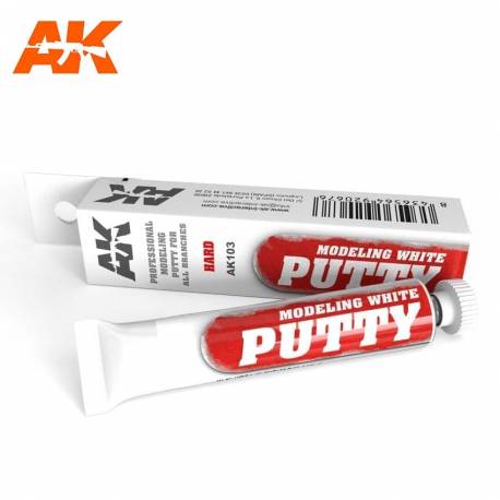Masilla Modelismo Blanco - Modeling White Putty - AK Interactive