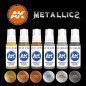 Metallics Color Set - Pintura AK Interactive