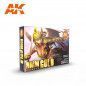 Non Metallic Metal Gold Color Set - Pintura AK Interactive Non Metallic Metal Gold Color Set - Pintura AK Interactive