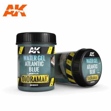 Water Gel Atlantic Blue 250 ml Terrains Textura - Pintura AK Interactive
