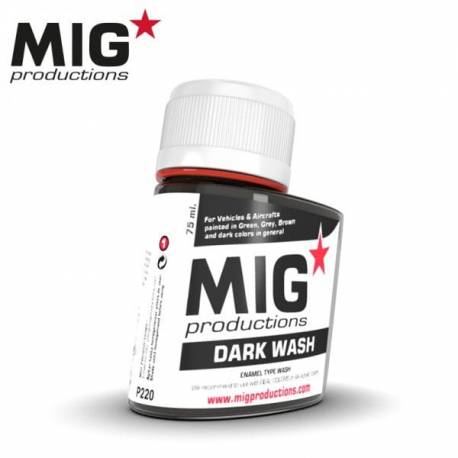 Dark Wash 75 ml - Pintura AK Interactive Dark Wash 75 ml - Pintura AK Interactive
