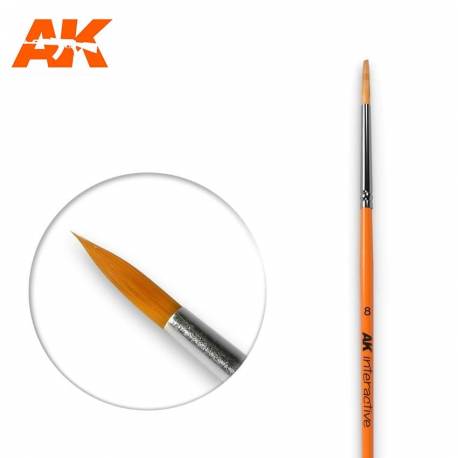 Pincel Redondo 8 - Round Brush - AK Interactive Pincel Redondo 8 - Round Brush - AK Interactive