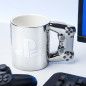 Taza Metalizada Mando Playstation Dualshock 4