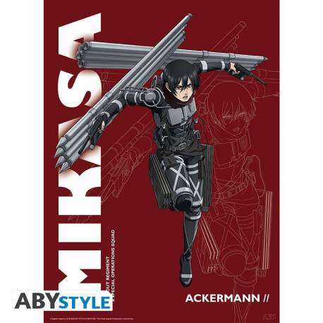 Poster Attack on Titan - Mikasa Poster Attack on Titan - Mikasa