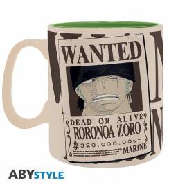 Taza Gigante Zoro Wanted - One Piece