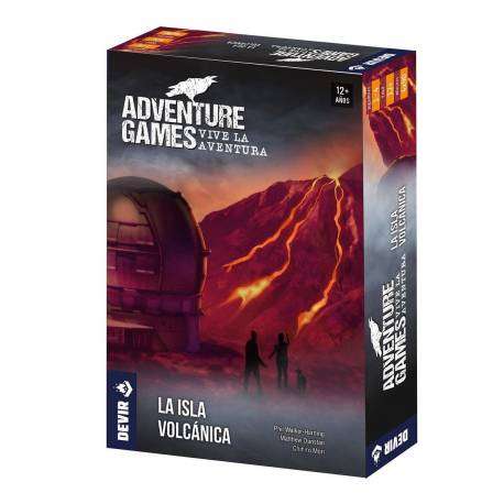 Adventure Games: La Isla Volcánica - Juego de Mesa