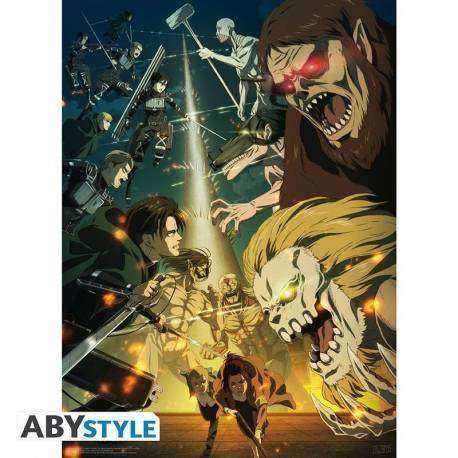 Poster Attack on Titan - Paradis vs Marley Poster Attack on Titan - Paradis vs Marley
