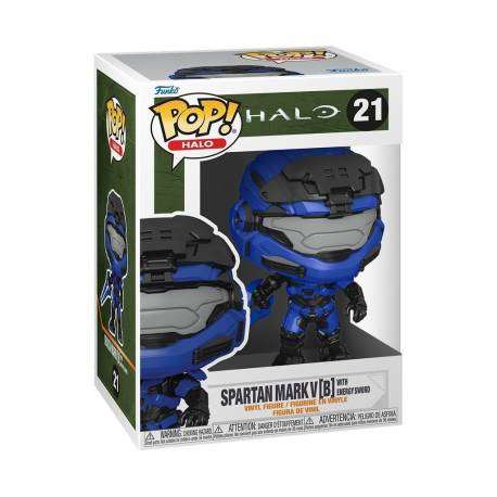 Funko Pop! Spartan Mark V with Energy Sword - Halo