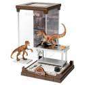Velociraptor Diorama - Jurassic Park - Figura 20 Cm