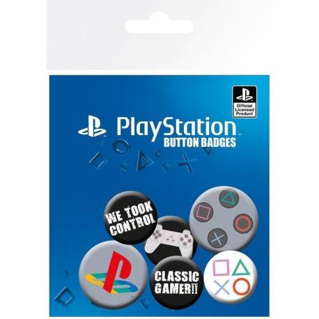 Set de Chapas PlayStation Set de Chapas PlayStation