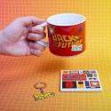 Pack Taza Llavero y Posavasos Out a Time - Regreso al Futuro