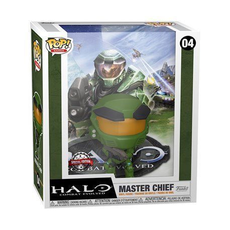 Funko Pop! Cover - Master Chief - Halo Figura Funko Pop! Cover - Master Chief - Halo Figura
