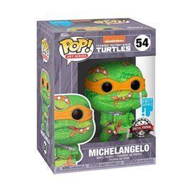 Funko Pop! Michelangelo Art Series - TMNT Figura 10cm